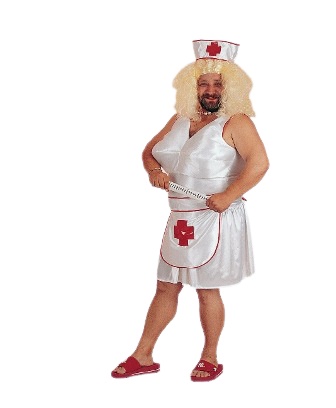 verhuur - carnaval - Uniform - verpleegster boobies